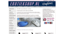 Desktop Screenshot of erotiekshop.net