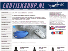 Tablet Screenshot of erotiekshop.net